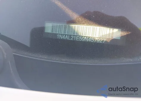 2009 Nissan Altima 2.5 S из США, поврежденный, VIN 1N4AL21E59N457927